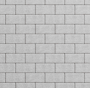 Тротуарная плитка Прямоугольник Стоунмикс  100х200 - belyj_stounmiks